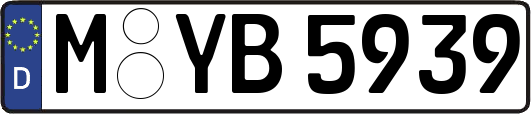M-YB5939