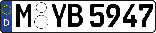 M-YB5947