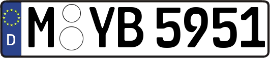 M-YB5951