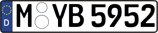 M-YB5952