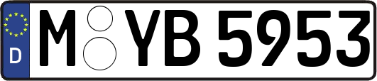 M-YB5953