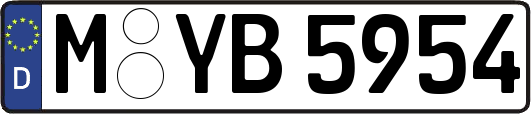 M-YB5954