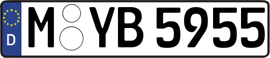 M-YB5955