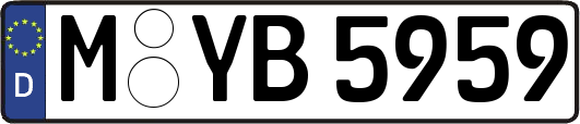 M-YB5959