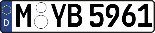 M-YB5961