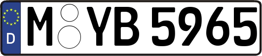 M-YB5965