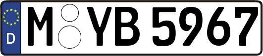 M-YB5967