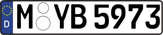 M-YB5973