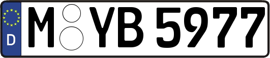 M-YB5977