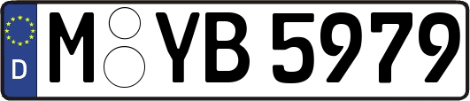 M-YB5979