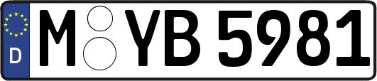 M-YB5981