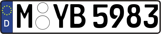 M-YB5983