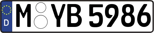 M-YB5986