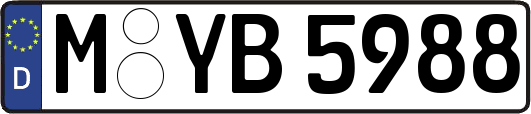 M-YB5988