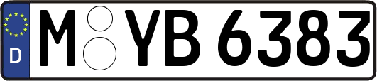 M-YB6383