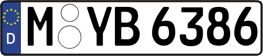 M-YB6386
