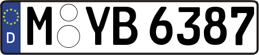 M-YB6387