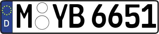 M-YB6651