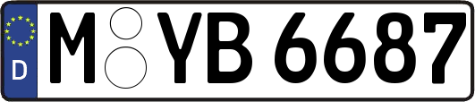 M-YB6687