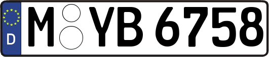 M-YB6758
