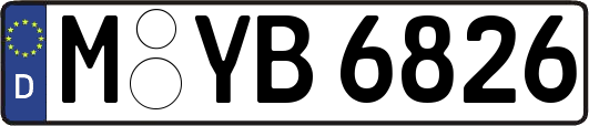 M-YB6826