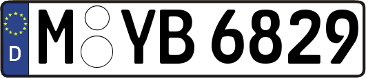 M-YB6829