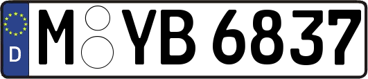 M-YB6837