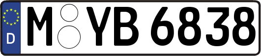 M-YB6838
