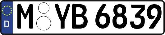 M-YB6839