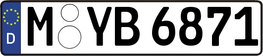M-YB6871