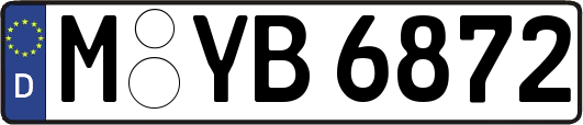 M-YB6872