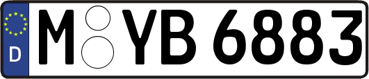 M-YB6883