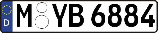M-YB6884