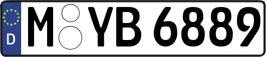 M-YB6889