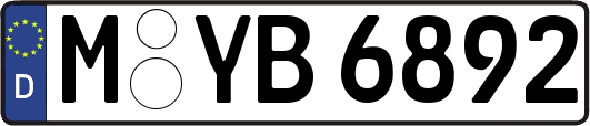 M-YB6892