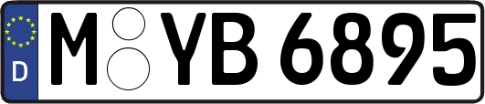 M-YB6895