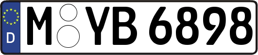 M-YB6898