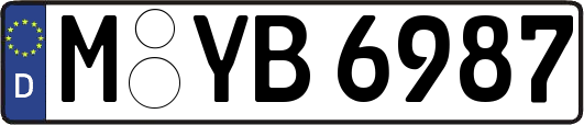 M-YB6987