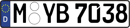 M-YB7038