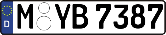 M-YB7387