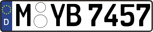 M-YB7457