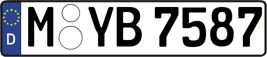 M-YB7587