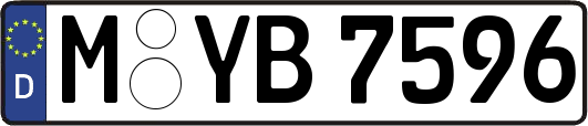 M-YB7596