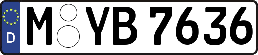 M-YB7636