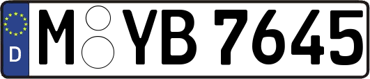 M-YB7645