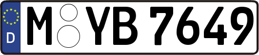 M-YB7649