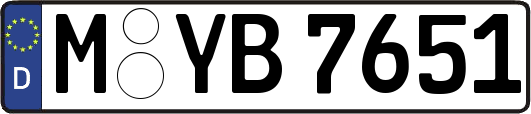 M-YB7651
