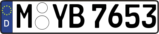 M-YB7653