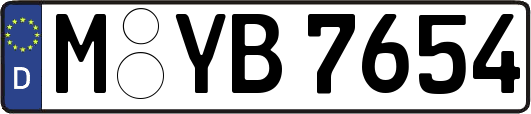 M-YB7654