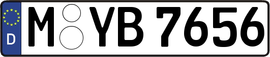 M-YB7656